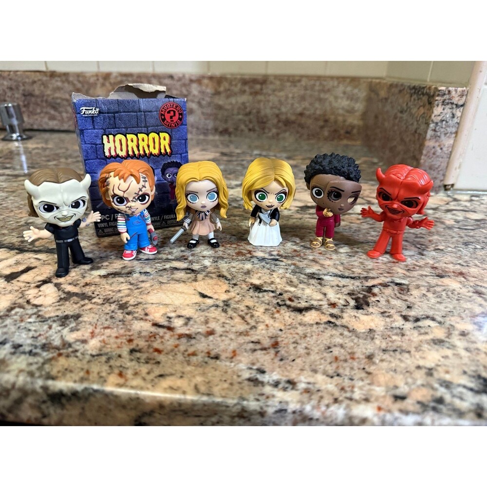Funko Mystery Minis NBC Universal Horror Lot of 6 Megan Grabber Chucky Red